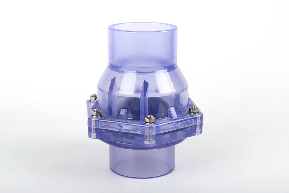 康县透明翻板式止回阀